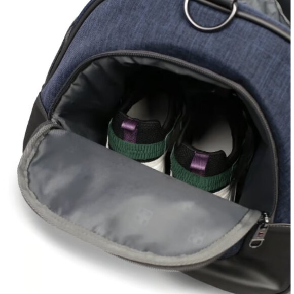 Waterproof Bottom - NWTs SwissTech Blue Excursion 24" Travel Duffel Luggage Bag - Picture 6 of 7